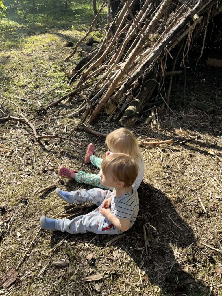 Pause im Wald